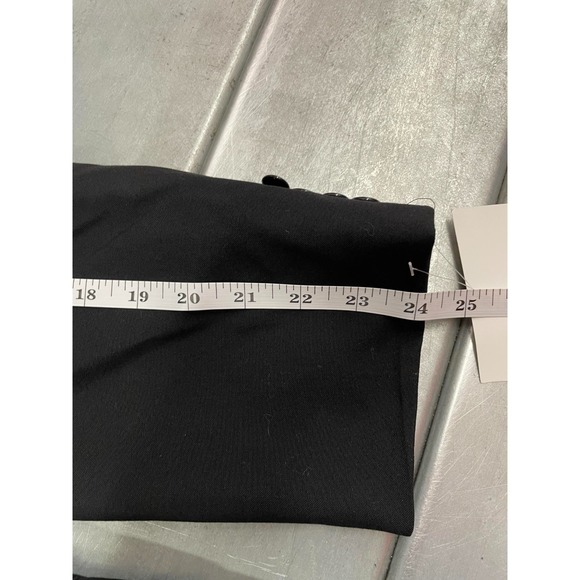 Hickey Freeman Boardroom Blazer Jacket Mens 41 Long Black 100% Wool Sport Coat - Picture 9 of 16